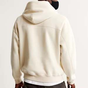 High Quality cotton blended <b>Long</b> Sleeve Wholesale <b>Oversize</b> Winter Thick Men Custom Chenille Embroidery <b>Hoodies</b> for Men - Product Image 3