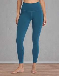 Service OEM Leggings pour femmes 100% Coton, Tenue décontractée et de sport avec logo personnalisable, Taille mi-haute, Respirant, Séchage rapide, Anti-bactérien - Product Image 1