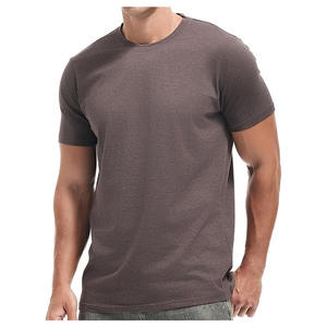 เสื้อยืดผู้ชาย แขนสั้น ผ้าถัก ดีไซน์คอกลม รับทำโลโก้และสกรีน เสื้อยืดผู้ชาย ผ้าระบายอากาศ - Product Image 5