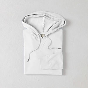 Color personalizado y logotipo de ajuste regular Sudadera con capucha para hombre Color sólido Invierno largo para punto Impreso - Product Image 3