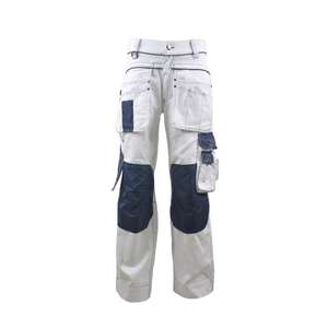 Kivotech Pantalon de travail cargo en coton personnalisé multi-poches uniforme pour adultes et filles Logo personnalisé motif de vêtement de travail - Product Image 1