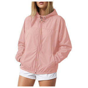 Chaqueta Softshell Ligera de Talla Grande para Mujer, Cortavientos Transpirable con Cremallera para Senderismo, Camping, Escalada, Impermeable - Product Image 5