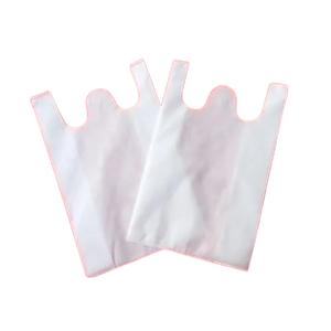 Sacs d'emballage d'épicerie non tissés recyclables respectueux de l'environnement fabriqués au Vietnam thermoscellés achats de qualité avec fond découpé avec logo personnalisé - Product Image 4