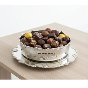 Cuenco de Chocolate decorativo de Ramadán, vajilla de diseñador, nuevo cuenco dulce, superventas, cuenco de Chocolate decorativo, bodas de Dubái - Product Image 1