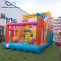 Parcours d'obstacles gonflable le plus vendu, personnalisation à bas prix d'usine - Couleurs vives et structure stable pour les enfants