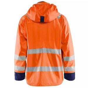 Chaqueta de trabajo de invierno de alta visibilidad personalizable, reflectante de seguridad de alta visibilidad en colores y tamaños personalizados con el logotipo de la empresa - Product Image 6