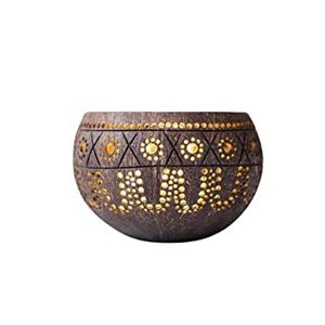 Người bán hàng đầu!!! Vỏ Dừa Trà Ánh Sáng Chủ/Tay Làm Vỏ Dừa Đèn Mô Hình Thủ Công Mỹ Nghệ Sinh Thái Thân Thiện Bởi Eco2Go Việt Nam - Product Image 1