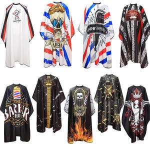 Delantal de Barbero Clásico, Capa de Peluquería Cómoda para Peluquero, Hecha de Nailon Resistente - Product Image 1