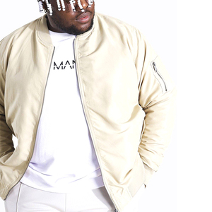 Wholesale Stylish Winter Oversize <b>Men's</b> <b>Jacket</b> Coat Plus Size Bomber Fur Custom Logo Solid Colors Made Polyester <b>Leather</b> - Product Image 4