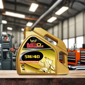 Megzol น้ำมัน5W-40 4L 14กก./น้ำมันหล่อลื่นเครื่องยนต์สังเคราะห์ประสิทธิภาพสูงและติดทนนานผ่านการรับรอง - Product Image 1