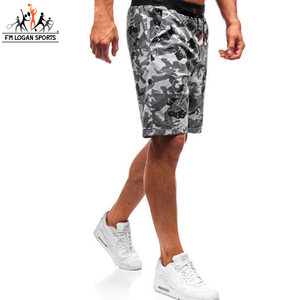 Pantalones cortos de cintura media para hombre, Shorts masculinos con bolsillos laterales, FM LOGAN SPORTS, 2022 - Product Image 2