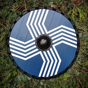 El yapımı ortaçağ Viking savaşçı bıçaklar yüksek karbon çelik <span class=keywords><strong>Templar</strong></span> özelleştirilebilir kalkan halat Borer OEM DIY için desteklenen - Product Image 6