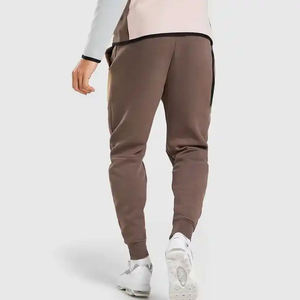 Logo de marque personnalisé imprimé vêtements décontractés hommes pantalons dans le prix de gros délavé hommes vêtements pantalons - Product Image 3