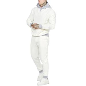 Fabricant d'usine OEM, surdimensionné, deux pièces, solide, lourd, en molleton de coton personnalisé, respirant, séchage rapide, survêtement d'hiver pour homme - Product Image 5