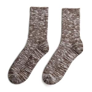 Retro Knitted Mid-Calf Sports Socks Casual Sweat-Absorbent and Breathable Long Cotton for Men and <b>Women</b> - Product Image 2