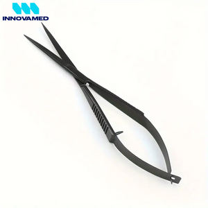 Tijeras de Punta Curva con Resorte, de Acero Inoxidable, Herramienta de Poda para Plantas de Acuario, para el Mantenimiento de Peceras - Product Image 5