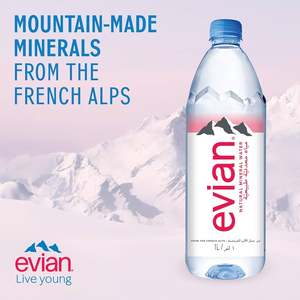 Eau de source naturelle Evian 1,5 L x 12 unités par paquet - Product Image 2
