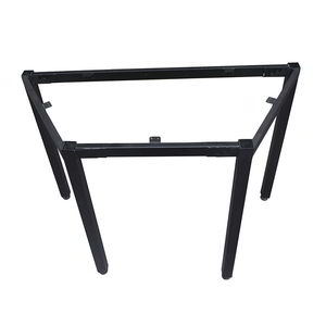 CBCC011 Pieds de table trapézoïdaux assemblés 1200x600 en fer carré 40x40 – Catégorie de produits : Manteaux pour femmes - Product Image 4