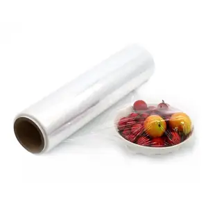 Kitchen Using Transparent Cling Wrap Food Packaging Eco-friendly Plastic Material Made In Viet Nam ODM Direct Factory Price