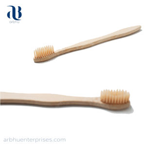 Brosse à dents en bambou biodégradable, 100% en bois biodégradable et écologique en forme de U C et S - Product Image 3