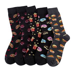 Calcetines Divertidos de Alta Calidad con Diseño de Comida, Calcetines Coloridos con Dibujos Animados de Donuts, Galletas, Palomitas de Maíz y Sándwiches para Hombres y Mujeres - Product Image 4