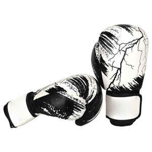 Gants de boxe gagnants de gym avec logo personnalisé professionnel mitaines de boxe en cuir PU gants de boxe de combat pour enfants - Product Image 3