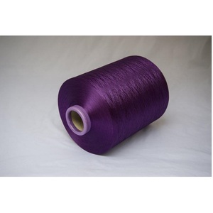 Hilo DTY de Color teñido 75/48 NIM Dope con grosor uniforme suave y elástico para ropa deportiva y calcetín - Product Image 1