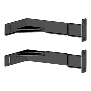 Per SCHNEIDER ELECTRIC ER7BTM06 Staffa di Fissaggio Inferiore Easy Bracket 5-6FT Interno, Un Paio, Attrezzatura Elettrica - Product Image 1