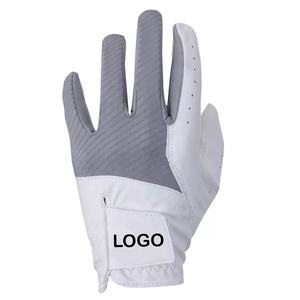 Gants de golf en cuir véritable de couleur personnalisée, dernière mode, pour hommes, avec logo personnalisé, meilleure qualité et prix raisonnables - Product Image 2