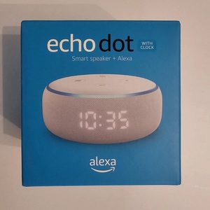 Nuevo Altavoz Inteligente Inalámbrico Echos Dot Alexa de 5.ª Generación, Todos los Colores, Pantalla de Reloj, Metal - Product Image 1
