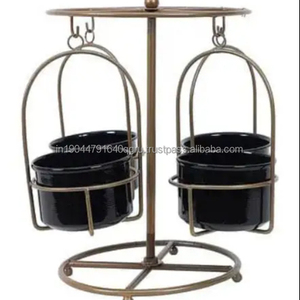 High Quality Customized Hanging Round Succulent Wire Strong <b>Stand</b> Flower Pot in Bulk Quantity - Product Image 5