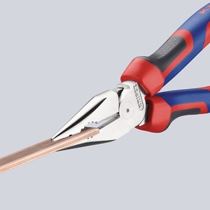For KNIPEX 145 mm Needle-Nose Combination <b>Pliers</b> with Multi-Component Chrome-Plated Handles - Product Image 6