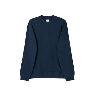 Sweat-shirt en éponge française 400 Gsm 100% coton de haute qualité pour hommes, logo personnalisé, col rond boxy, respirant, décontracté, hiver - Product Image 4