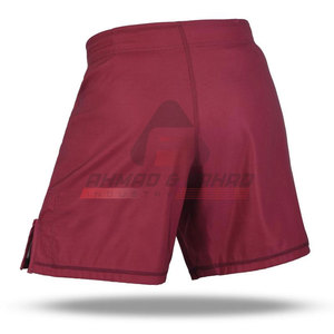 Pantalones cortos MMA ligeros para hombre al por mayor con logotipo personalizado último diseño para gimnasio deportes casual patrón sólido - Product Image 5
