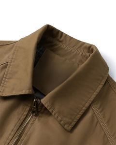 Chaqueta Bomber de Algodón Casual para Hombre, Precio al por Mayor, Logotipo Personalizado OEM, Talla Grande, Impermeable, Transpirable, con Cremallera, Abrigo de Invierno 2026 - Product Image 2