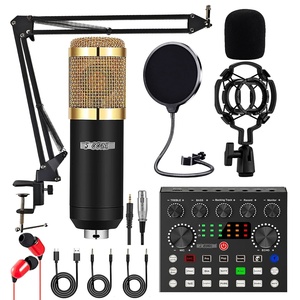 5Core Recording <b>Microphone</b> Podcast Bundle Professional <b>Condenser</b> Cardioid Mic Kit w Boom Arm - Product Image 1