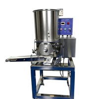 Machine à former des hamburgers de haute capacité pour usage en restaurant, en acier inoxydable de qualité alimentaire, équipement de formage de hamburgers à haute efficacité