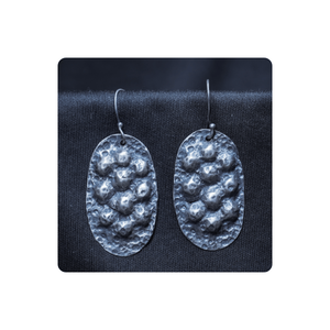 ต่างหูเงินแท้ 925 ดีไซน์เรียบง่าย ขนาด 2.5x1.5 ซม. ราคาโรงงาน รับสั่งทำ งานแฮนด์เมด รับรองคุณภาพ เครื่องประดับแฟชั่น - Product Image 6