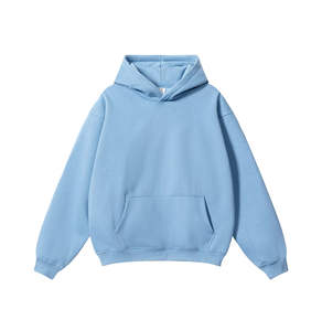 Sudaderas con capucha de gran tamaño de alta calidad para hombre, sudaderas de manga regular, sudaderas con capucha de invierno con logotipo impreso personalizado en estilo holgado para hombre y mujer - Product Image 3