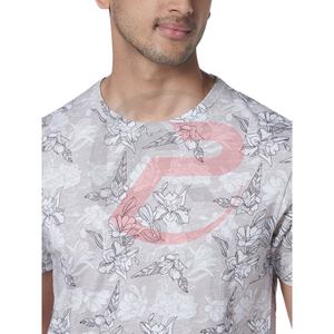 Camiseta de Poliéster/Algodón para Hombre al por Mayor para Verano, Logotipo y Estampado Personalizados, Secado Rápido y Transpirable - Product Image 3