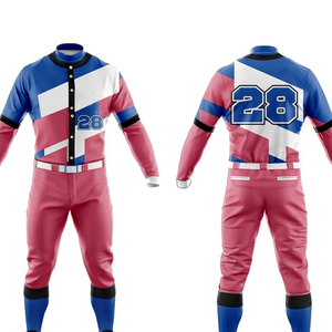 Uniforme de Béisbol para Hombre, Diseño Nuevo, Material de Poliéster de Alta Calidad, Precio de Venta al por Mayor, Oferta en Línea - Product Image 3