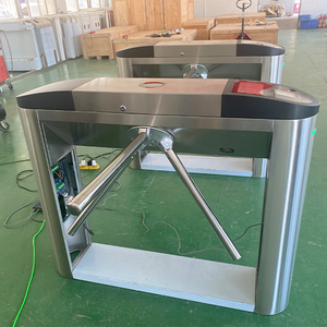 בטיחות גבוהה מלאה אוטומטית בקרת גישה תלת-יד חצובה שער מחסום לכניסות כושר מאובטחות - Product Image 4