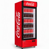 Energiezuinige, instelbare commerciële koelkasten met drankenkoeler en compact ontwerp