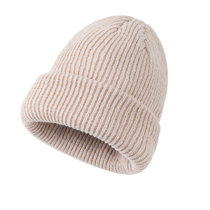 ผลิตภัณฑ์ฤดูหนาว 2024 แฟชั่นสไตล์ใหม่ฤดูหนาวนุ่มขายส่งที่กําหนดเองเส้นใยอะคริลิคสีบริสุทธิ์หมวกถักสําหรับเด็ก - Product Image 4