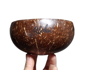 Factory Direct Wholesale <b>Coconut</b> Bowl Set Vintage Customized Logo <b>Coconut</b> <b>Shell</b> Bowl Customized Logo Bowl <b>Coconut</b> - Product Image 1