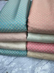 Elegante tela de brocado Jacquard de alta densidad con estampado de seda Paisley diseños florales para traje de boda bolso vestido ropa de moda - Product Image 2