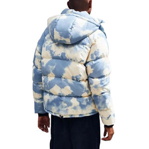 Popular Men's Casual Streetwear <b>Puffer</b> <b>Jacket</b> Good Quality Canvas Custom Lightweight <b>Thin</b> New Style Stand Collar Wholesale Price - Product Image 3