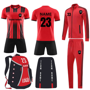 ชุดเครื่องแบบกีฬาครบชุดโลโก้ตามสั่งน้ำหนักเบาเสื้อเจอร์ซีย์และกางเกงขาสั้นใส่สบายสำหรับทุกประเภทกีฬาและนักกีฬา - Product Image 1