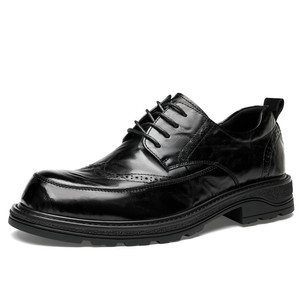 รองเท้าหนังธุรกิจผู้ชายคุณภาพสูงรุ่นใหม่ปี 2025 หนังวัวคุณภาพสูงและสไตล์สำหรับผู้ชาย - Product Image 5