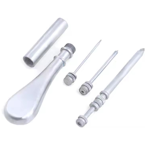 Ensemble d'instruments de meilleure conception de trocarts et de canule d'animaux manuels en acier inoxydable de haute qualité pour l'utilisation du bétail en vente - Product Image 1